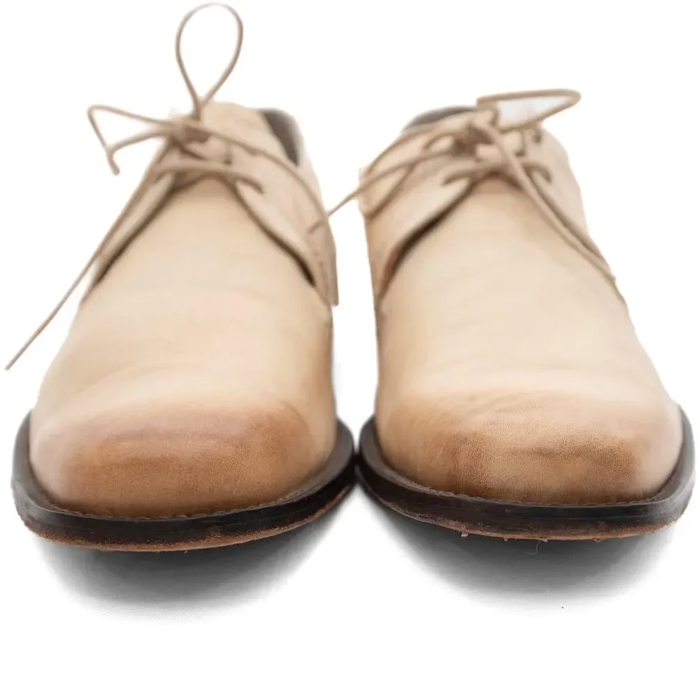 Ted Baker Light Tan Leather Lace Up Derby Shoes Size 12